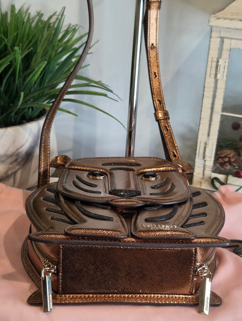 Kate Spade RARE Goldie 3D Tiger Crossbody Bag - LIKE NEW - Picture 9 of 16